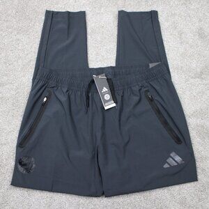 adidas Bayern Munich Pants NWT Mens XL Black Tiro Vis Tech Regular Fit Stretch